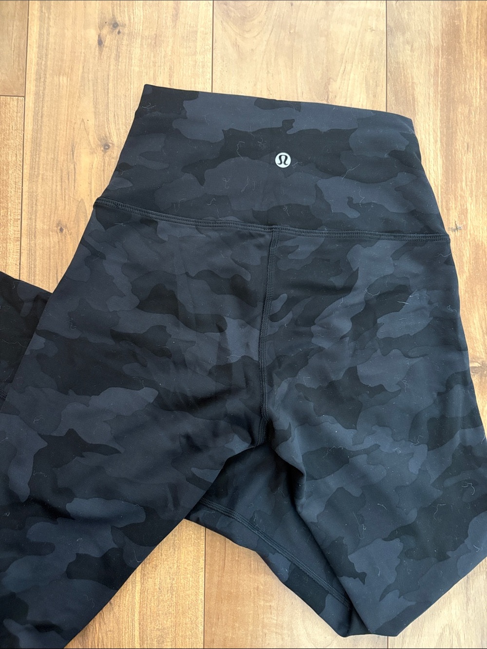 lululemon athletica High-Rise Black Camo Athletic leggings